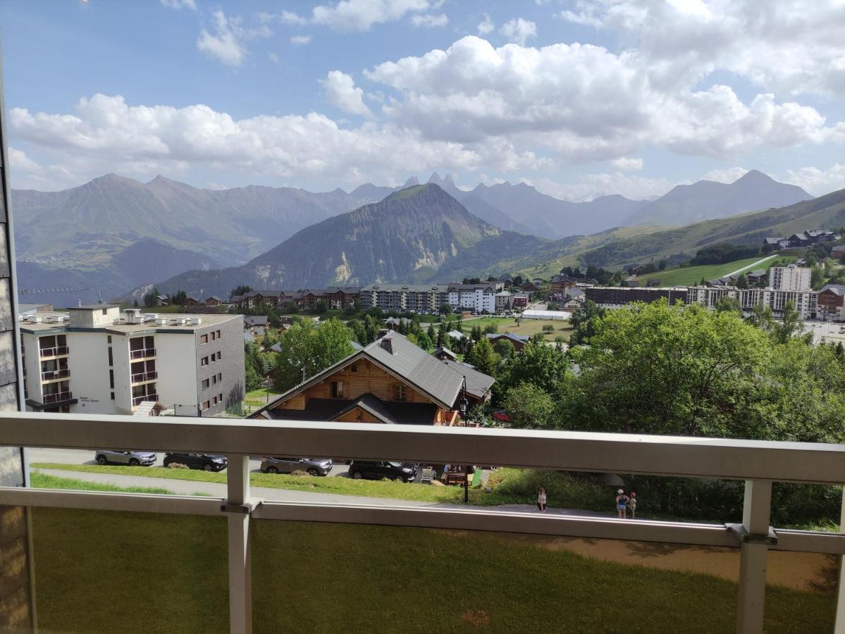 Appartement La Toussuire Avec Vue Exceptionnelle Fontcouverte-la-Toussuire Exterior foto
